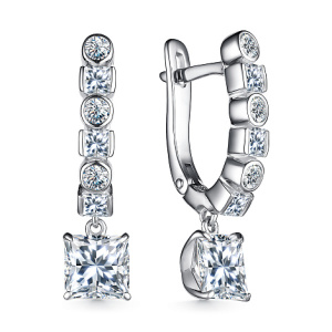 02-3864-00КЦ-00 Серьги (Ag 925)