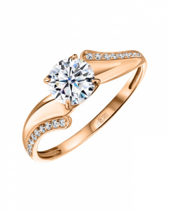 КЛ20-06115Н-бцФ,585 Кольцо (Au 585)