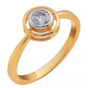 822178с-19 Кольцо (Ag 925)