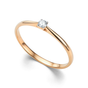 12-16045-100-16.5БР Кольцо (Au 585)