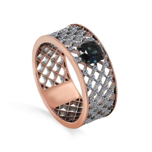 74-11-01539-1100-18 Кольцо (Au 585)