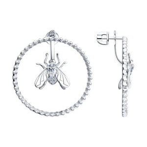 Серьги из серебра