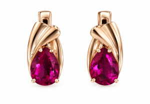 Серьги из золота