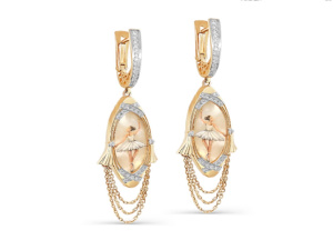 120-12-01838-6200 Серьги (Au 585)