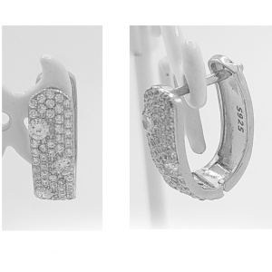 23101001889-фиа Серьги (Ag 925)