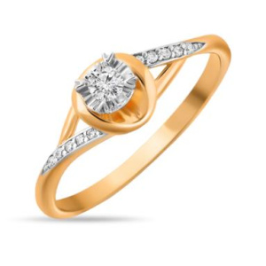 01-114447-15,5 Кольцо (Au 585)