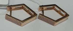 Серьги из золота