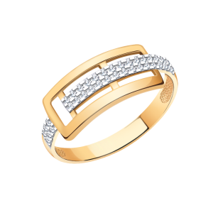 10628-16,5фиа1,66 Кольцо (Au 585)