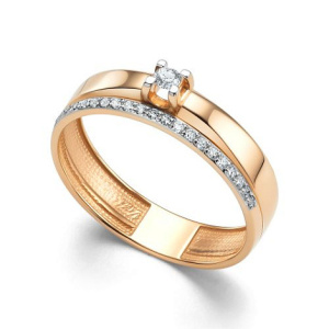 34-16105-100-18.5БР Кольцо (Au 585)