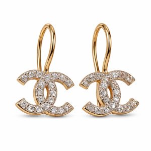 24002-Ф 1,94 Серьги (Au 585)