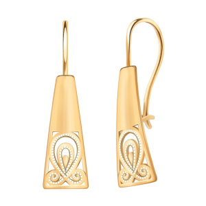 20692 Серьги (Au 585)