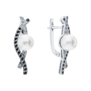 Серьги из серебра