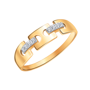 10928-16,5фиа1,33 Кольцо (Au 585)