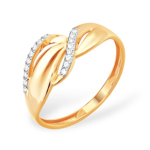 К13213097-18.5 Кольцо (Au 585)