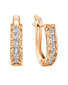 СргЛ57 Серьги (Au 585)