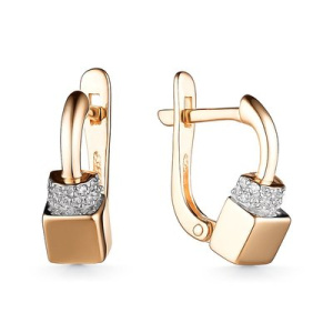 с1306-фиа Серьги (Au 585)