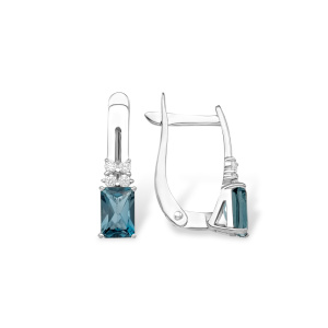 12210110794-4 Серьги (Ag 925)