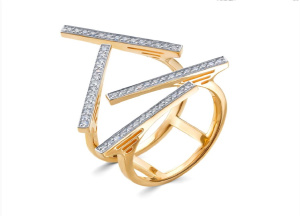 73-4202-110-17,5 Кольцо (Au 585)