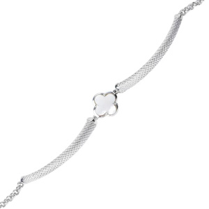 Ф-бр4480V563м-р18 Браслет (Ag 925)