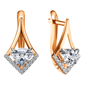 СргЛ14 Серьги (Au 585)