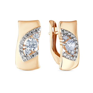 022496 Серьги (Au 585)