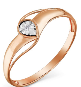 5-1-107-543 - 1 Бр Кр Кольцо (Au 585)