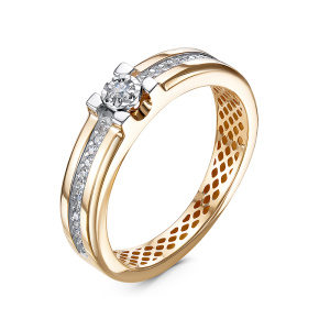 д1101493р-35 Кольцо (Au 585)