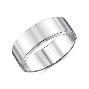 6мм обр бел евр160000700 р20 Кольцо (Au 585)