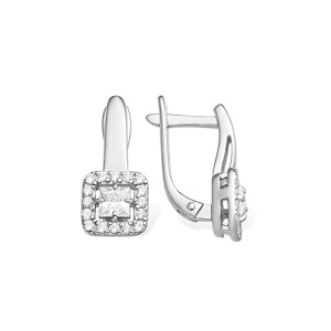 Серьги из серебра