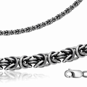 (60,66) Цепь лисий хвост Цепь (Ag 925)