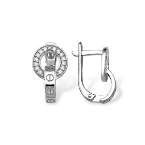 1210019298-501 Серьги (Ag 925)