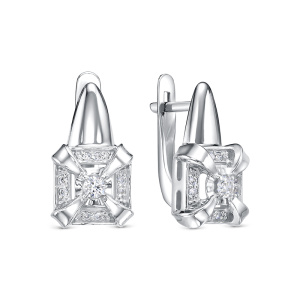 Серьги из серебра