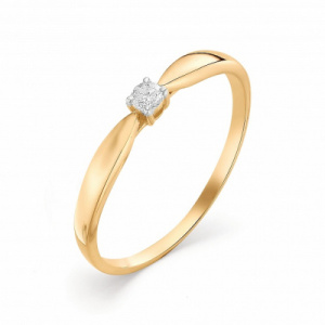 8-Л-12429-300-1 Бр-17А Кольцо (Au 585)