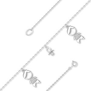 1410018944-18 Браслет (Ag 925)