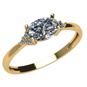 1180731010 Кольцо (Au 585)