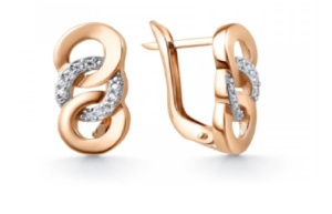 Серьги из золота