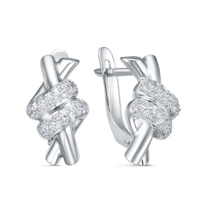 Серьги из серебра