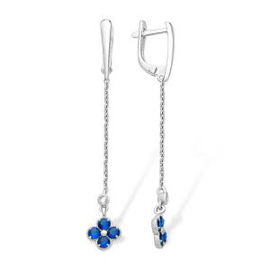 Серьги из серебра