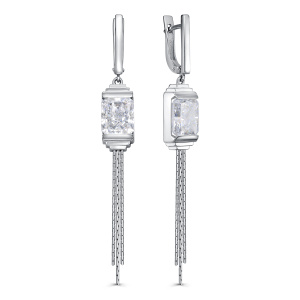 Серьги из серебра