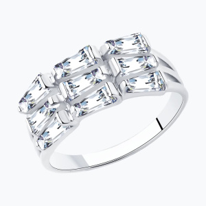 К-94013071-19-сокол. Кольцо (Ag 925)