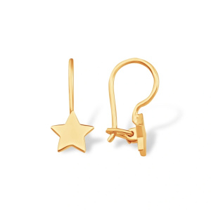 С10016620 Серьги (Au 585) дет.петля