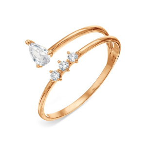 Т10201А069 р16 Кольцо (Au 585)