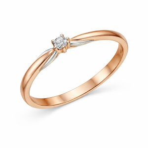 12-5-318-103И1-1К-БР17 Кольцо (Au 585)