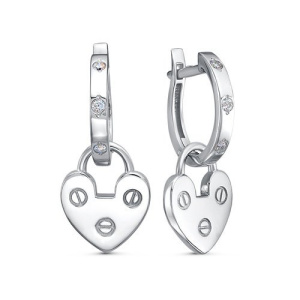 Серьги из серебра