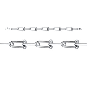 Ф-с7704193-18,0 Браслет (Ag 925)