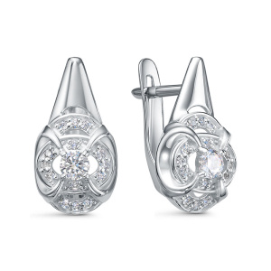 Серьги из серебра