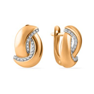 01-216093 Серьги (Au 585)